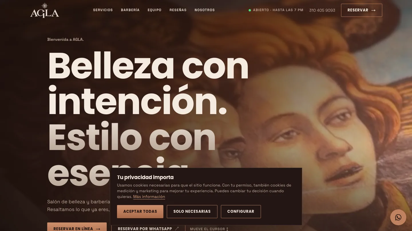 Captura de AGLA Estilo y Arte