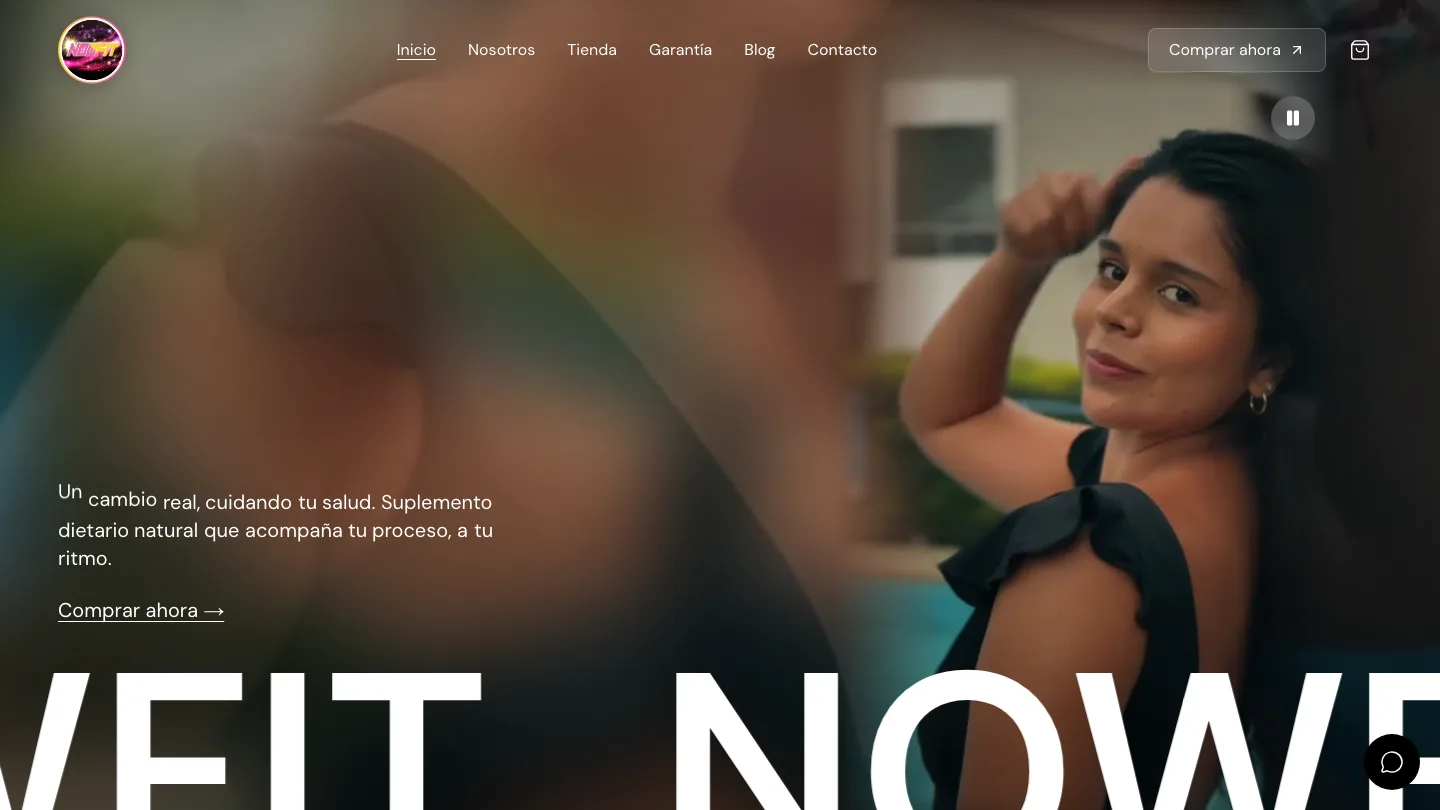 Captura de NOWFIT