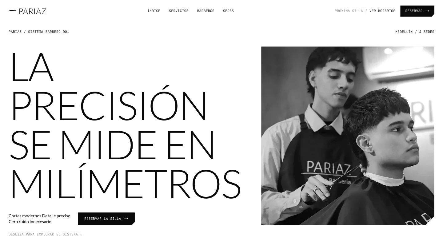 Captura de Pariaz Barberías