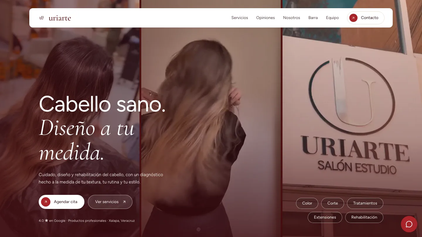 Captura de Uriarte Salón Estudio